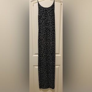 Vintage exclusive one-of-a-kind customized long cocktail dress Size 6/8.